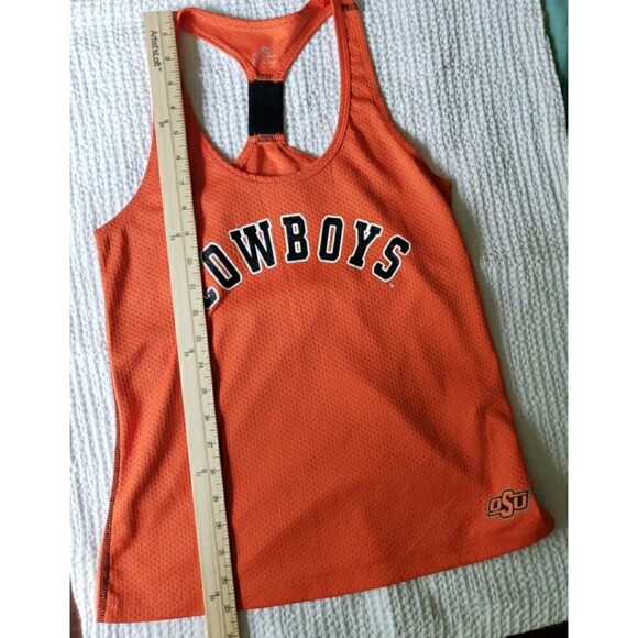 Oklahoma State Cowboys Orange Tank Top Racerback Shirt Women's Size XS Sport - Picture 8 of 9